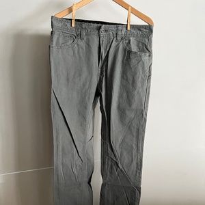 Prana Tucson Slim Fit Pants | Mens 32 x 32 | Grey